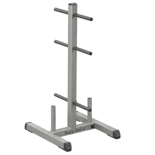 BODY SOLID OLYMPIC PLATE TREE & BAR HOLDER
