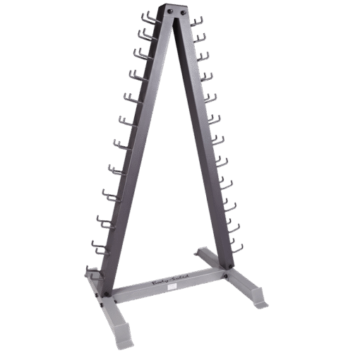 BODY SOLID 12 PAIR VERTICAL DUMBBELL RACK