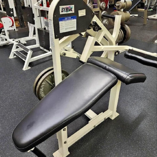 Strive Prone Leg Curl Plate Loaded