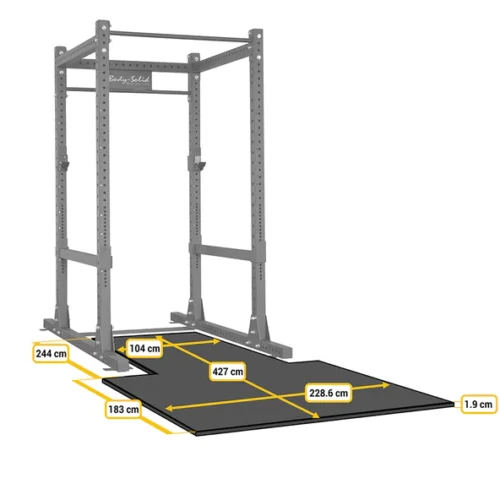 BODY SOLID POWER RACK FLOOR MAT