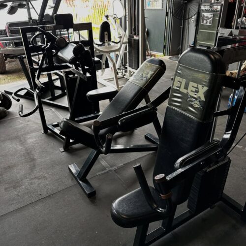 Flex Fitness Package in black frame colors