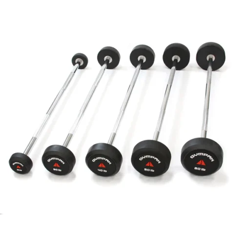 IRON GRIP 20-110LB URETHANE BARBELL SET